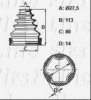 FIRST LINE FCB6393 Bellow, driveshaft